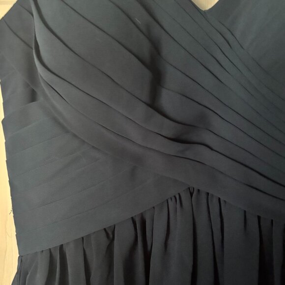Navy Blue Bridesmaid Dress - originally 100.00 AT LOWEST SUGGESTED LISTING - Picture 4 of 4